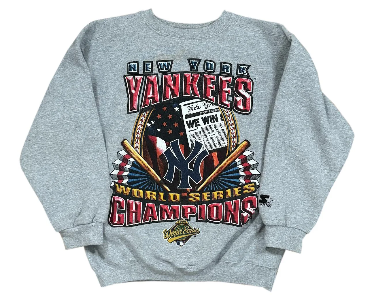 Vintage Starter New York Yankees 1996 World Series Sweatshirt